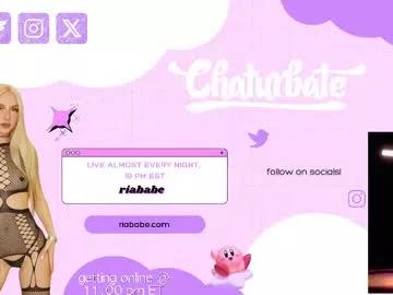 riababe from Chaturbate is Freechat