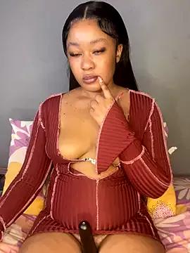 BlackBarbieX23 from StripChat is Freechat