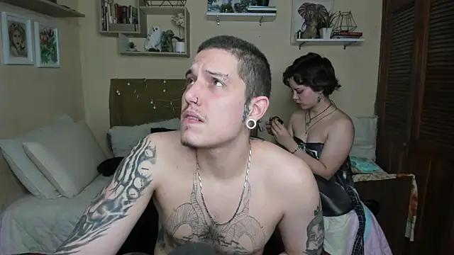 Blondandtattoofaced from StripChat is Freechat