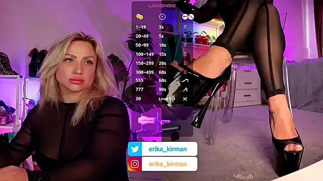 Erika_Kirman from StripChat is Freechat