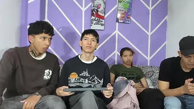 lau_and_boys18 from StripChat is Freechat