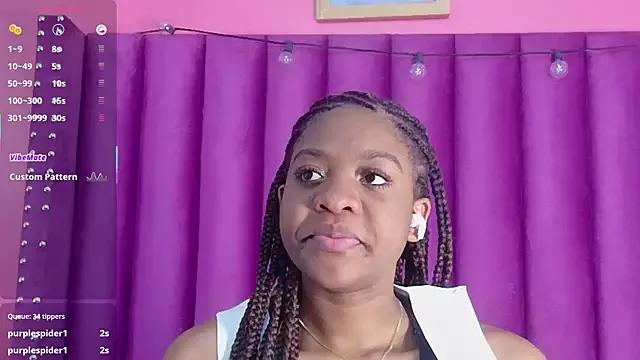 pureebonyy from StripChat is Freechat