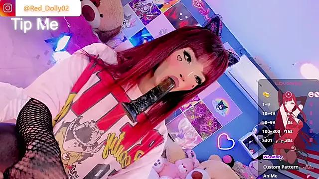 Red_Dolly from StripChat is Freechat
