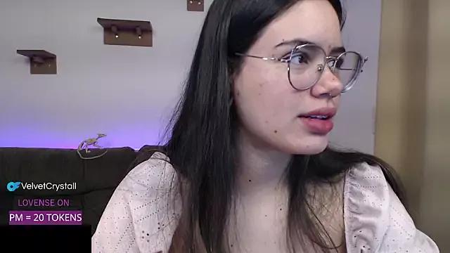 Velvetcrystall from StripChat is Freechat